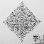 Tattoo sketch cardigan with a pattern, artist… – tattoo sketch (№1756092709_0, 25.08.2025 03:31) — tattoovalue.net