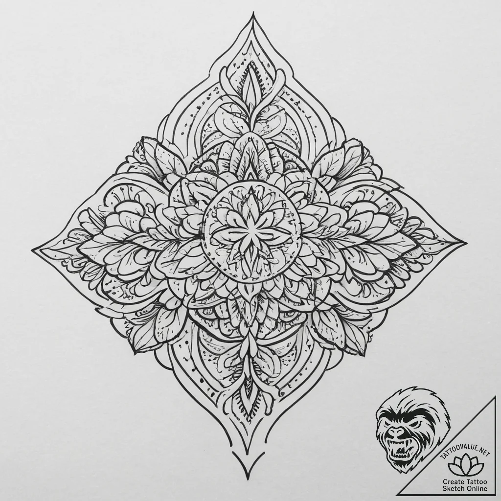 Tattoo sketch cardigan with a pattern, artist... - tattoo sketch (№1756092709_0, 25.08.2025 03:31) — tattoovalue.net