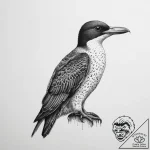 Tattoo sketch murre, tattoo flash sheet desig… – tattoo sketch (№1756094692_0, 25.08.2025 04:04) — tattoovalue.net