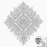 Tattoo sketch slavic embroidery pattern with… – tattoo sketch (№1756095879_0, 25.08.2025 04:24) — tattoovalue.net
