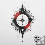 Tattoo sketch cosmic land, tattoo line art, o… – tattoo sketch (№1756096468_0, 25.08.2025 04:34) — tattoovalue.net
