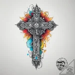 Tattoo sketch lock, tattoo line art, on a cle… – tattoo sketch (№1756096666_0, 25.08.2025 04:37) — tattoovalue.net