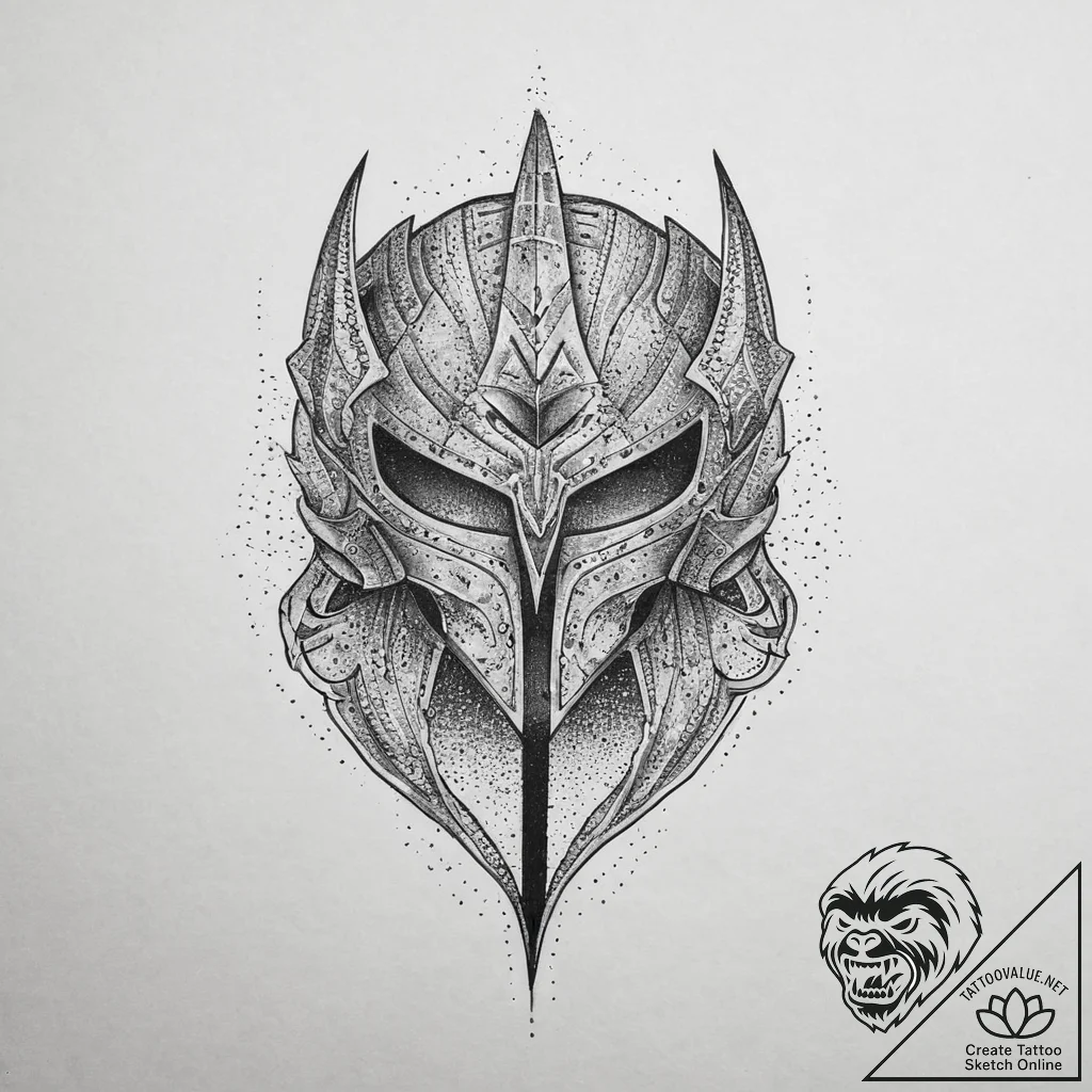 Tattoo sketch armor, artistic tattoo sketch,... - tattoo sketch (№1756098077_0, 25.08.2025 05:01) — tattoovalue.net