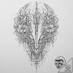 Tattoo sketch hands with a scissors, tattoo l… – tattoo sketch (№1756098275_0, 25.08.2025 05:04) — tattoovalue.net