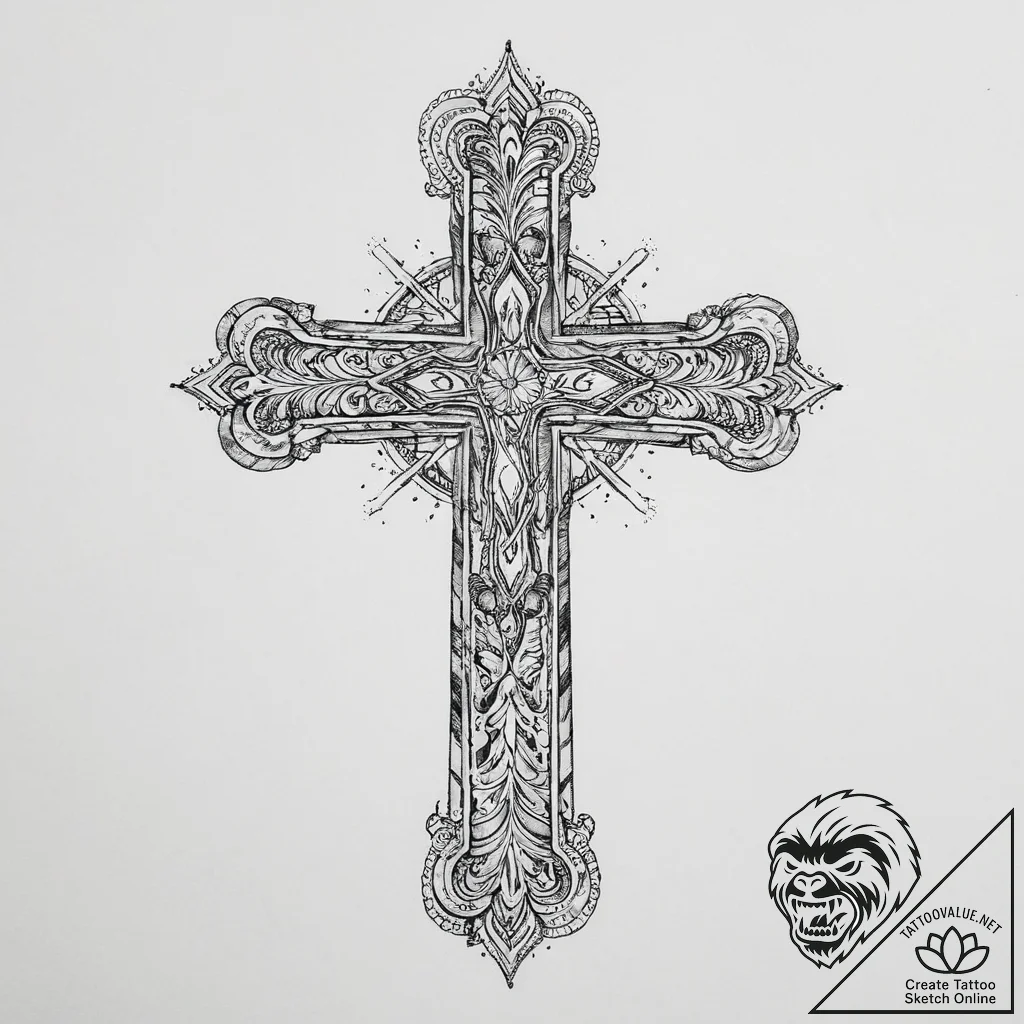 Tattoo sketch expression, tattoo sketch desig... - tattoo sketch (№1756099471_0, 25.08.2025 05:24) — tattoovalue.net