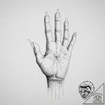 Tattoo sketch hands with a letter, tattoo dra… – tattoo sketch (№1756100067_0, 25.08.2025 05:34) — tattoovalue.net