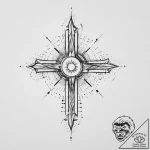 Tattoo sketch cosmic representation, tattoo d… – tattoo sketch (№1756101077_0, 25.08.2025 05:51) — tattoovalue.net