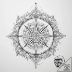 Tattoo sketch sacred space – tattoo sketch (№1756103483_0, 25.08.2025 06:31) — tattoovalue.net