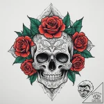Tattoo sketch sharp, ink illustration for tat… – tattoo sketch (№1756104887_0, 25.08.2025 06:54) — tattoovalue.net
