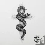 Tattoo sketch boa constrictor, artistic tatto… – tattoo sketch (№1756105695_0, 25.08.2025 07:08) — tattoovalue.net