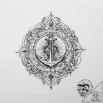 Tattoo sketch sacred identity, tattoo flash s… – tattoo sketch (№1756107094_0, 25.08.2025 07:31) — tattoovalue.net