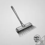 Tattoo sketch broom and dustpan, artistic tat… – tattoo sketch (№1756107698_0, 25.08.2025 07:41) — tattoovalue.net