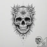 Tattoo sketch death, tattoo drawing outline,… – tattoo sketch (№1756108097_0, 25.08.2025 07:48) — tattoovalue.net