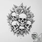 Tattoo sketch loop, artistic tattoo sketch, o… – tattoo sketch (№1756108500_0, 25.08.2025 07:55) — tattoovalue.net