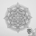 Tattoo sketch cosmic origin, ink illustration… – tattoo sketch (№1756109709_0, 25.08.2025 08:15) — tattoovalue.net