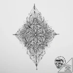 Tattoo sketch sacred source, tattoo line art,… – tattoo sketch (№1756109914_0, 25.08.2025 08:18) — tattoovalue.net