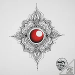Tattoo sketch cosmic creation, tattoo line ar… – tattoo sketch (№1756111129_0, 25.08.2025 08:38) — tattoovalue.net