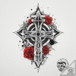 Tattoo sketch cosmic soul, tattoo flash sheet… – tattoo sketch (№1756113518_0, 25.08.2025 09:18) — tattoovalue.net