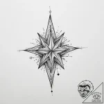 Tattoo sketch stars – tattoo sketch (№1756119868_0, 25.08.2025 11:04) — tattoovalue.net