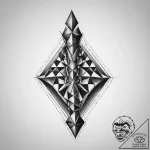 Tattoo sketch ska checkerboard pattern, tatto… – tattoo sketch (№1756120854_0, 25.08.2025 11:20) — tattoovalue.net