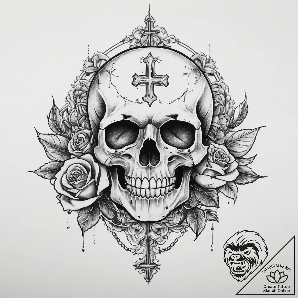 Tattoo sketch hand, artistic tattoo sketch, o... - tattoo sketch (№1756122628_0, 25.08.2025 11:50) — tattoovalue.net