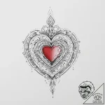 Tattoo sketch locket tattoo, tattoo flash she… – tattoo sketch (№1756124793_0, 25.08.2025 12:26) — tattoovalue.net