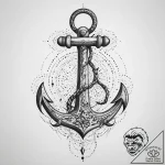 Tattoo sketch anchor tattoo, tattoo sketch de… – tattoo sketch (№1756125188_0, 25.08.2025 12:33) — tattoovalue.net