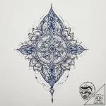 Tattoo sketch blue, tattoo drawing outline, s… – tattoo sketch (№1756126174_0, 25.08.2025 12:49) — tattoovalue.net