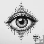Tattoo sketch dotwork глаз, tattoo flash shee… – tattoo sketch (№1756129185_0, 25.08.2025 13:39) — tattoovalue.net