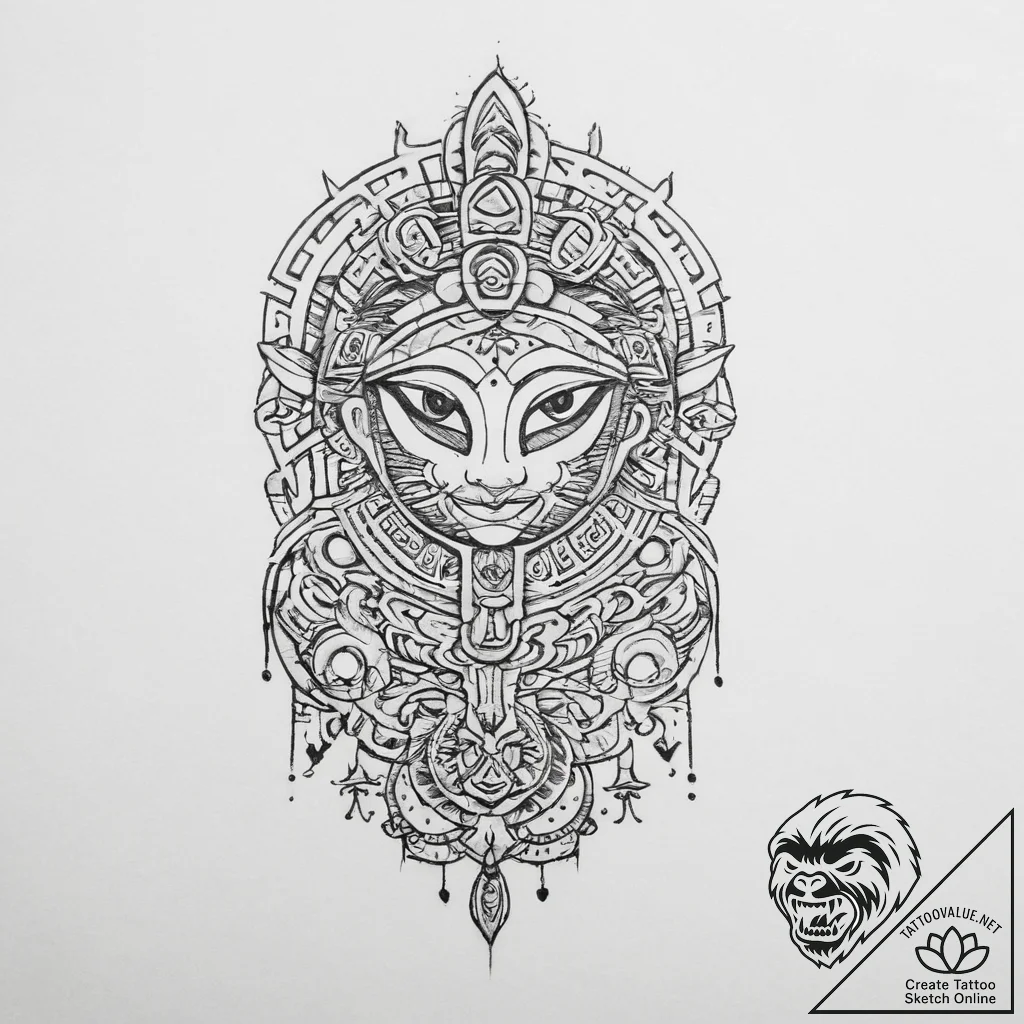 Tattoo sketch иероглифы - tattoo sketch (№1756130174_0, 25.08.2025 13:56) — tattoovalue.net
