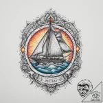 Tattoo sketch a symbolic emotion, tattoo flas… – tattoo sketch (№1756131750_0, 25.08.2025 14:22) — tattoovalue.net