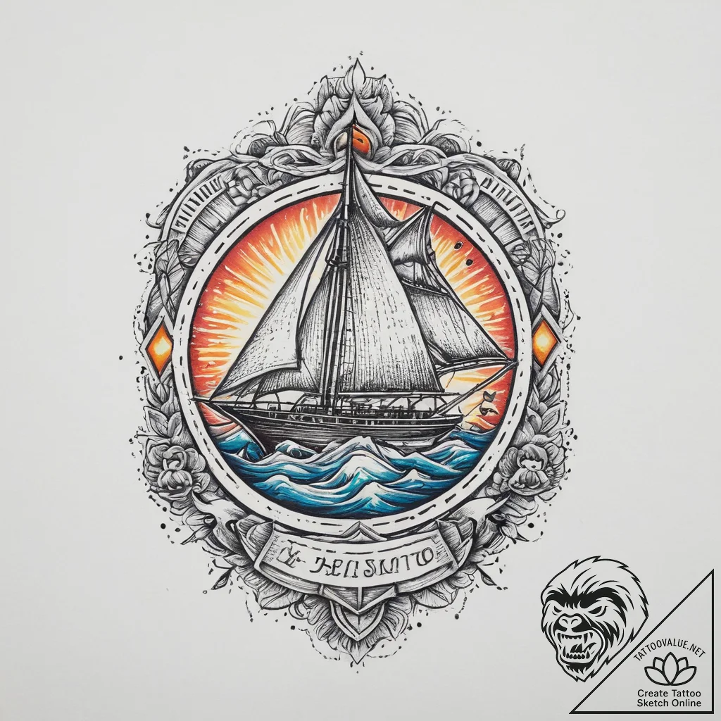 Tattoo sketch a symbolic emotion, tattoo flas... - tattoo sketch (№1756131750_0, 25.08.2025 14:22) — tattoovalue.net