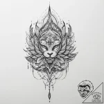 Tattoo sketch magic from a hand – tattoo sketch (№1756132339_0, 25.08.2025 14:32) — tattoovalue.net