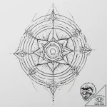 Tattoo sketch cosmic life, tattoo flash sheet… – tattoo sketch (№1756133733_0, 25.08.2025 14:55) — tattoovalue.net