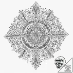 Tattoo sketch slavic embroidery pattern with… – tattoo sketch (№1756133935_0, 25.08.2025 14:58) — tattoovalue.net