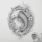 Tattoo sketch jonah and the whale, concept ar… – tattoo sketch (№1756134327_0, 25.08.2025 15:05) — tattoovalue.net