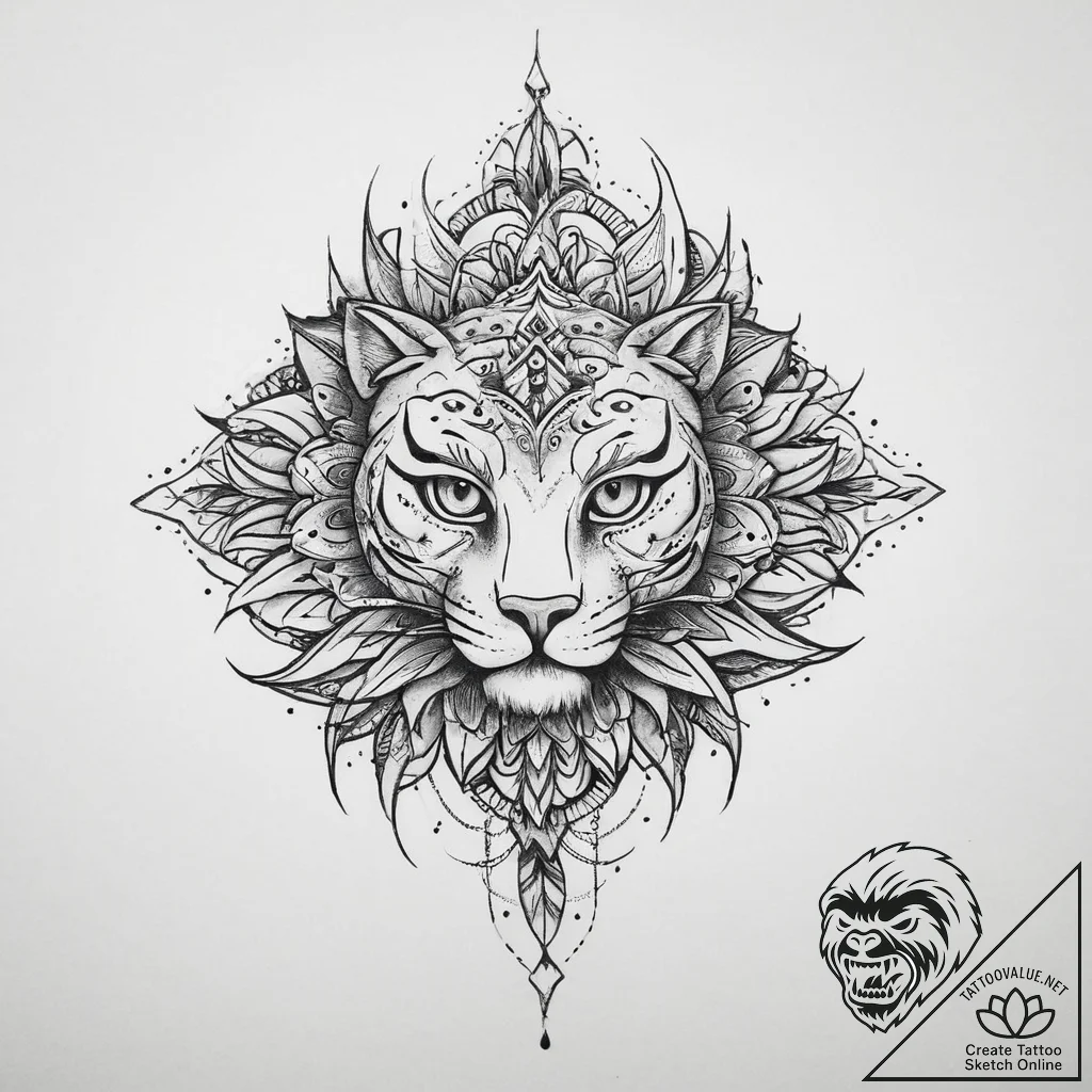 Tattoo sketch hidden - tattoo sketch (№1756135898_0, 25.08.2025 15:31) — tattoovalue.net