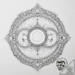 Tattoo sketch triple moon goddess, tattoo fla… – tattoo sketch (№1756136094_0, 25.08.2025 15:34) — tattoovalue.net