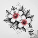 Tattoo sketch plumeria, artistic tattoo sketc… – tattoo sketch (№1756137282_0, 25.08.2025 15:54) — tattoovalue.net