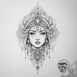 Tattoo sketch mirage – tattoo sketch (№1756137874_0, 25.08.2025 16:04) — tattoovalue.net