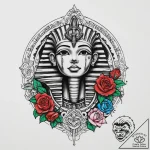 Tattoo sketch egyptian god ra, tattoo flash s… – tattoo sketch (№1756139659_0, 25.08.2025 16:34) — tattoovalue.net