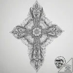 Tattoo sketch лайнворк с космосом, concept ar… – tattoo sketch (№1756142031_0, 25.08.2025 17:13) — tattoovalue.net