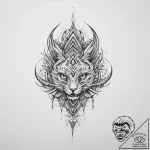 Tattoo sketch wood – tattoo sketch (№1756142424_0, 25.08.2025 17:20) — tattoovalue.net