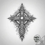 Tattoo sketch cosmic origin, tattoo sketch de… – tattoo sketch (№1756143828_0, 25.08.2025 17:43) — tattoovalue.net