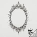 Tattoo sketch mirror, tattoo flash sheet desi… – tattoo sketch (№1756144223_0, 25.08.2025 17:50) — tattoovalue.net