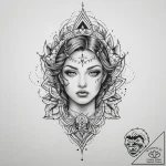 Tattoo sketch copper, tattoo drawing outline,… – tattoo sketch (№1756147187_0, 25.08.2025 18:39) — tattoovalue.net