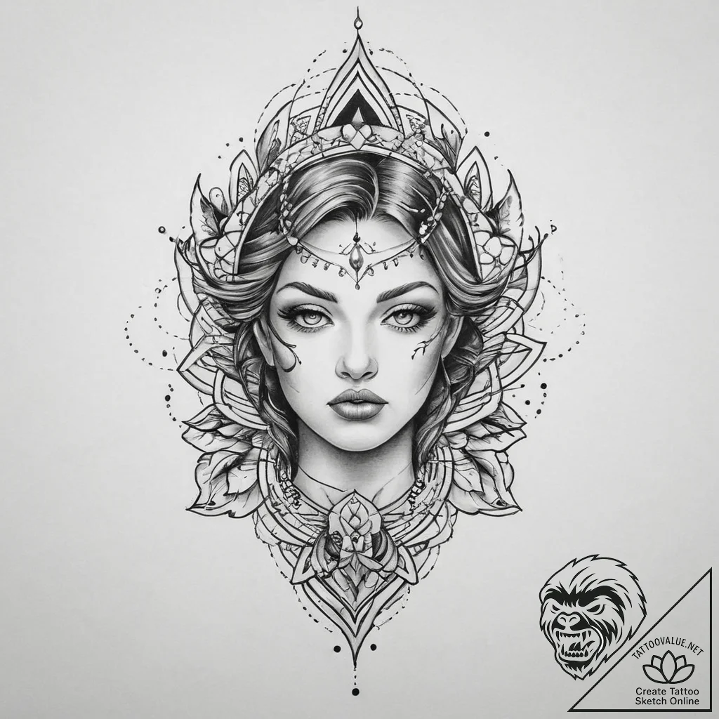 Tattoo sketch copper, tattoo drawing outline,... - tattoo sketch (№1756147187_0, 25.08.2025 18:39) — tattoovalue.net