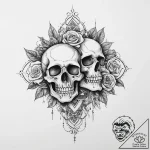 Tattoo sketch a symbolic emotion, artistic ta… – tattoo sketch (№1756148365_0, 25.08.2025 18:59) — tattoovalue.net