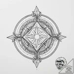Tattoo sketch cosmic spirit, tattoo flash she… – tattoo sketch (№1756149164_0, 25.08.2025 19:12) — tattoovalue.net