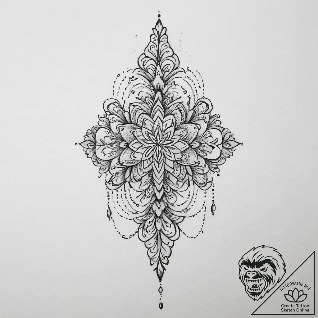 Tattoo sketch elegant comb tattoo, tattoo ske... - tattoo sketch (№1756152786_0, 25.08.2025 20:13) — tattoovalue.net